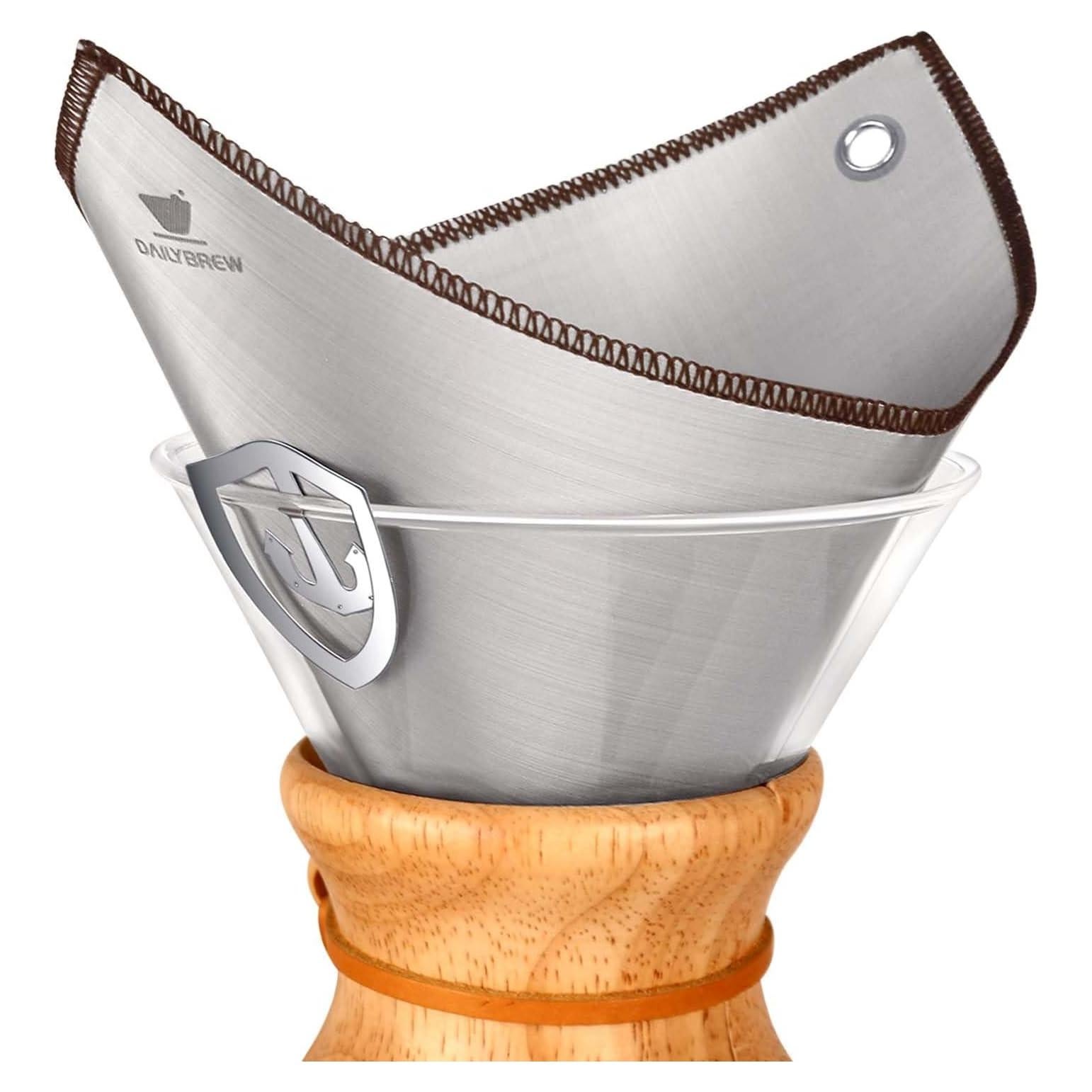 Filtro de café reutilizable Dailybrew de acero inoxidable 304
