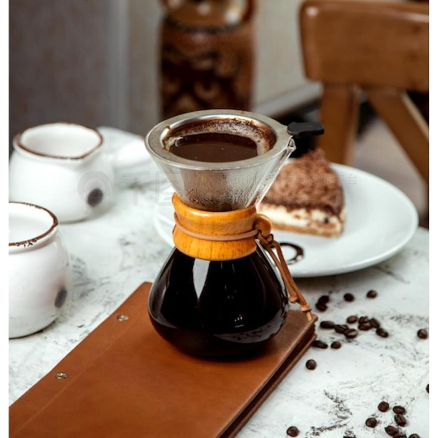 Juego de Filtros de Café Reutilizables AzulySlec 300/600 Malla