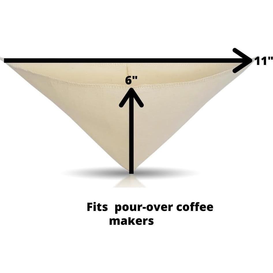 Filtro de café reutilizable Pinyon Products - Ecológico 15x28 cm