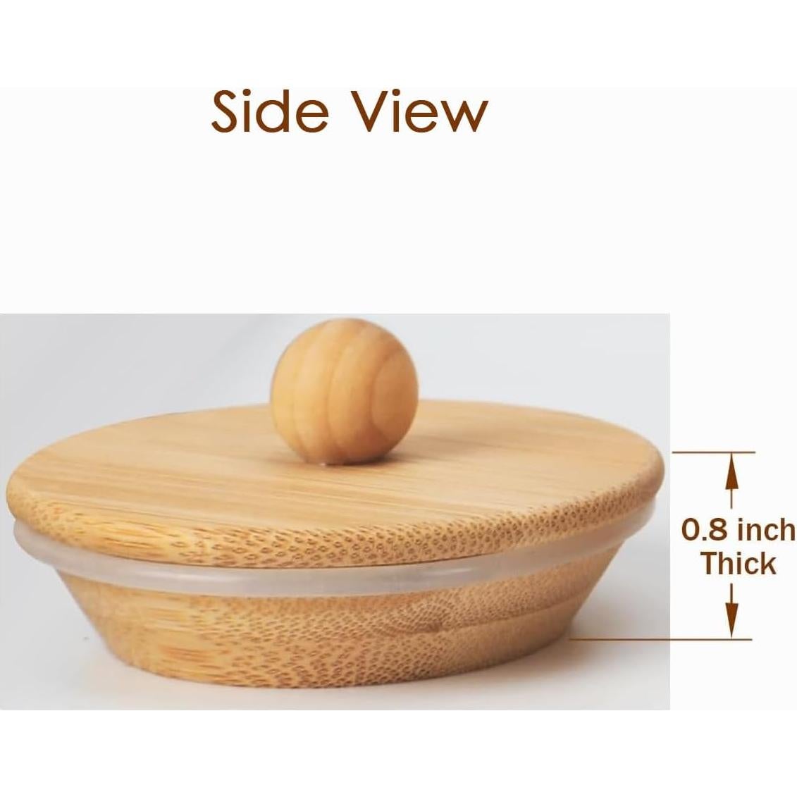 Tapa de Bambú PrimZooty para Cafeteras Chemex 3-10 Tazas