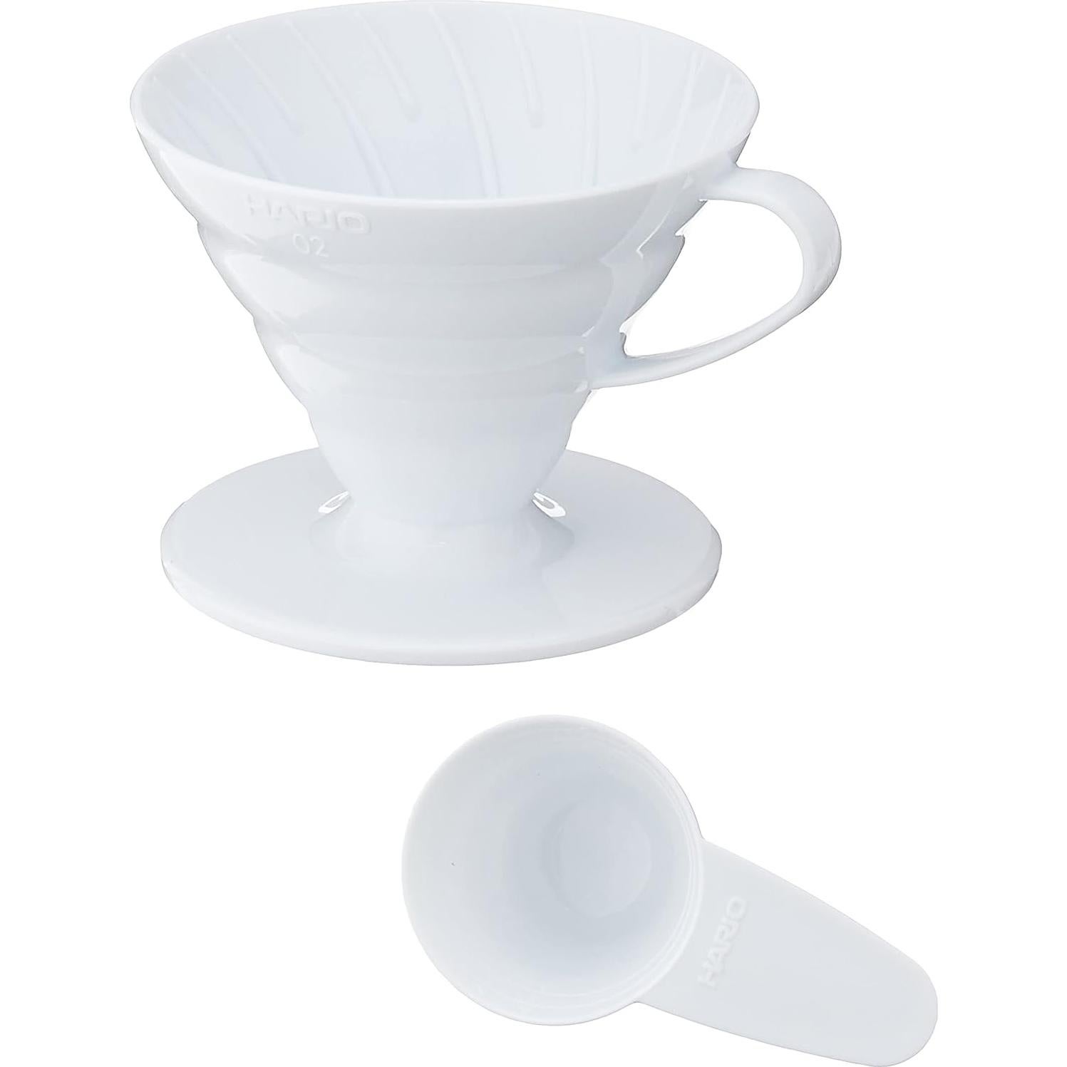 Set de Filtros de Café Hario V60 200 Unidades + Gotero 1-4 Tazas