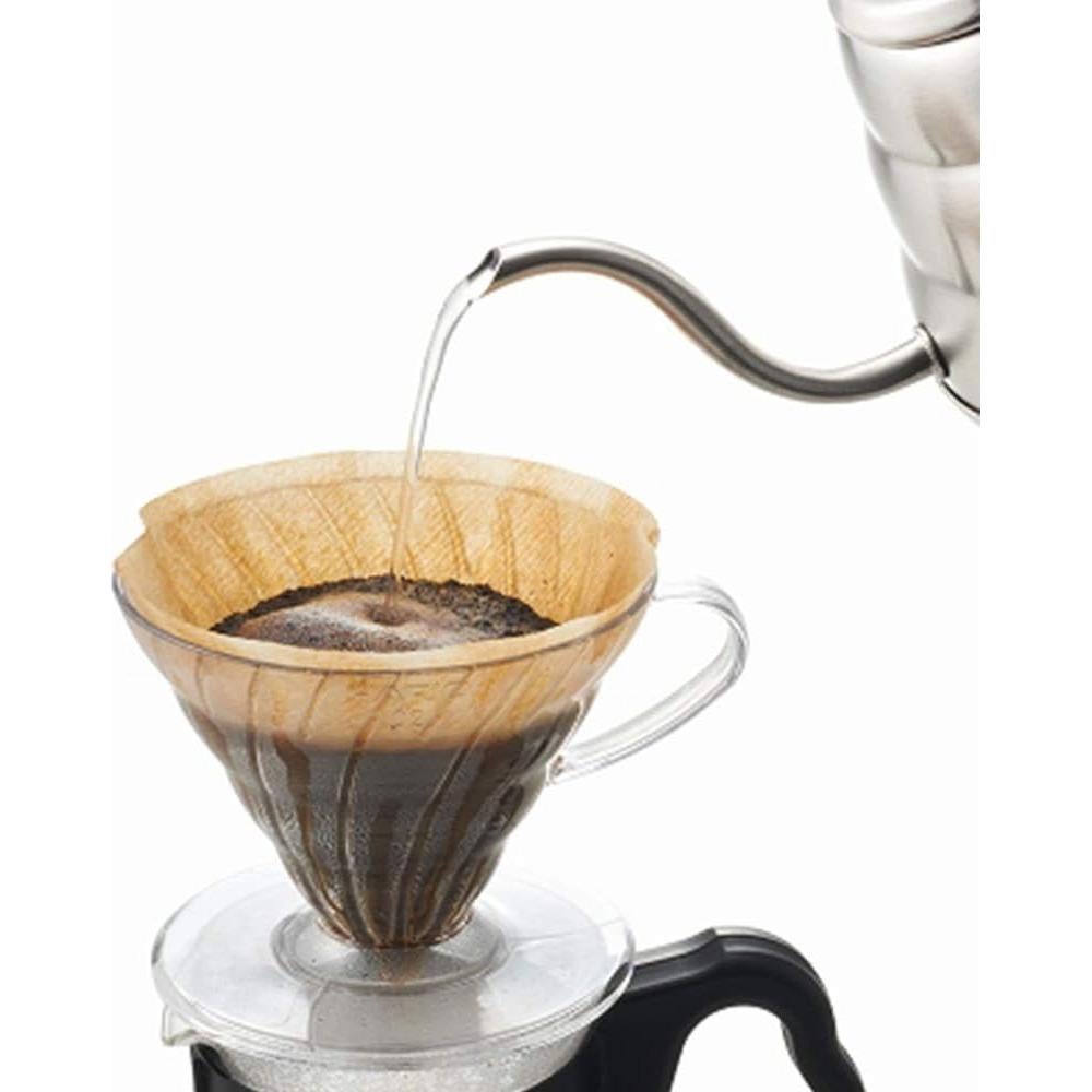 Filtros de café Hario V60 100 unidades + Goteador plástico