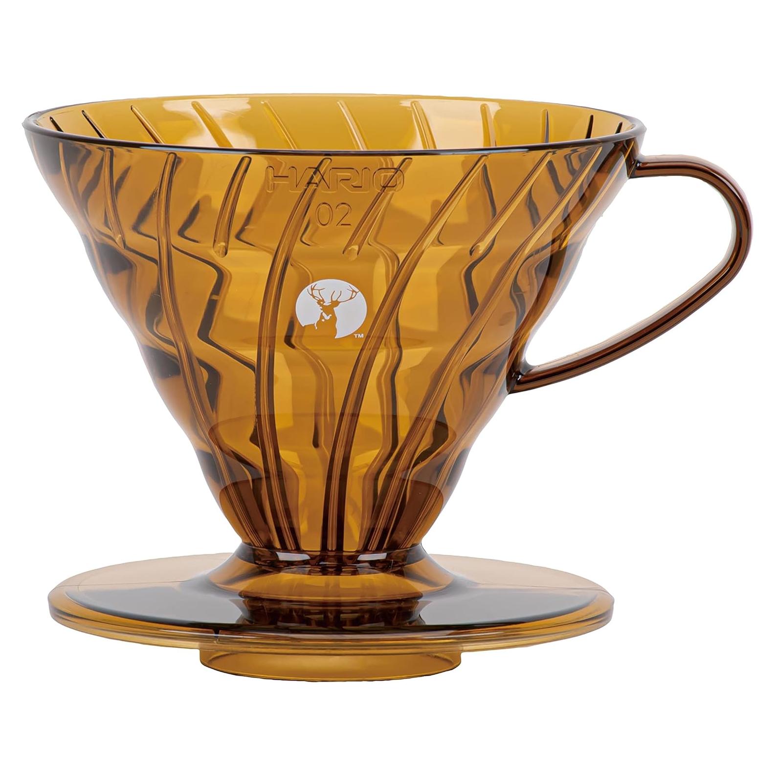 Dripper de Café HARIO x Captain Stag UW-3575 Ámbar 1-4 Tazas