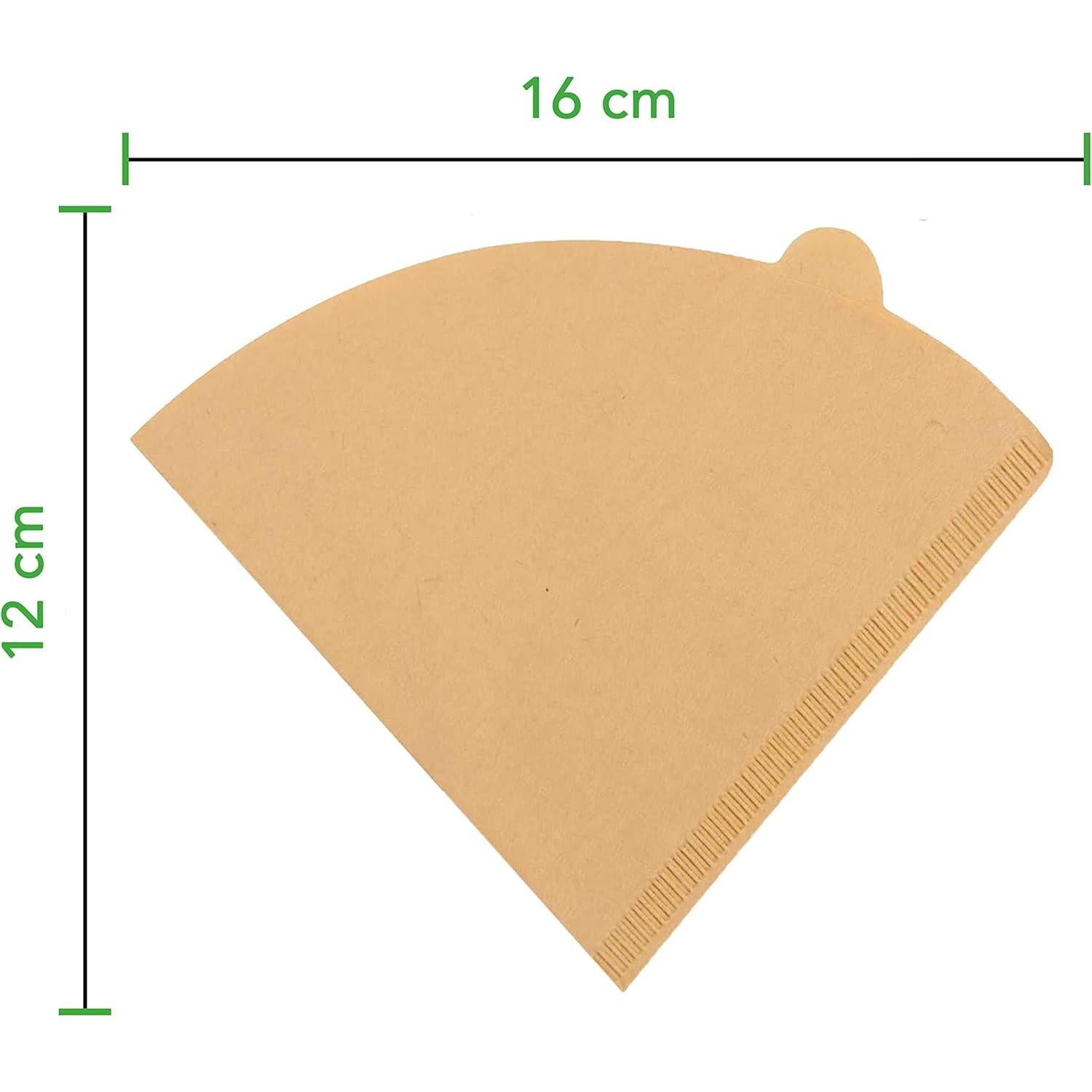 Filtros de Café de Goteo Biodegradables Ecowilli 150 Unidades