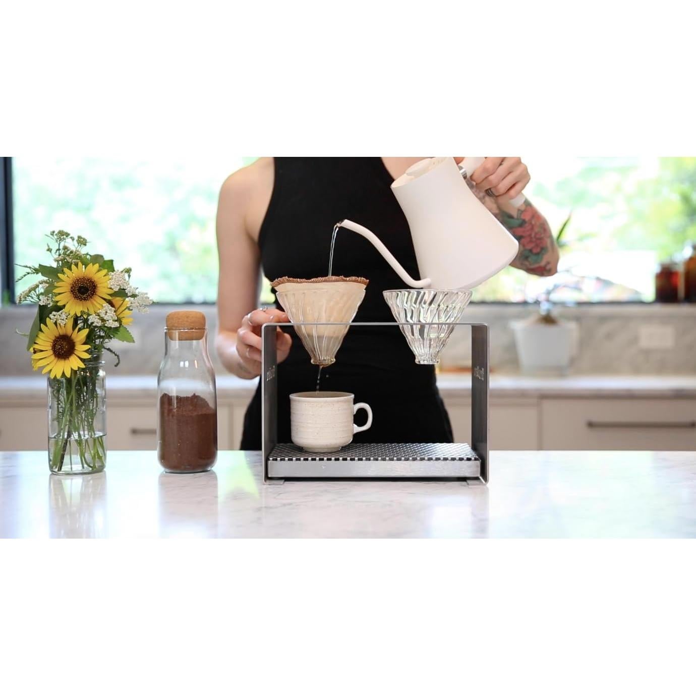 Filtros Reutilizables CoffeeSock Hario V60-02 Algodón Orgánico