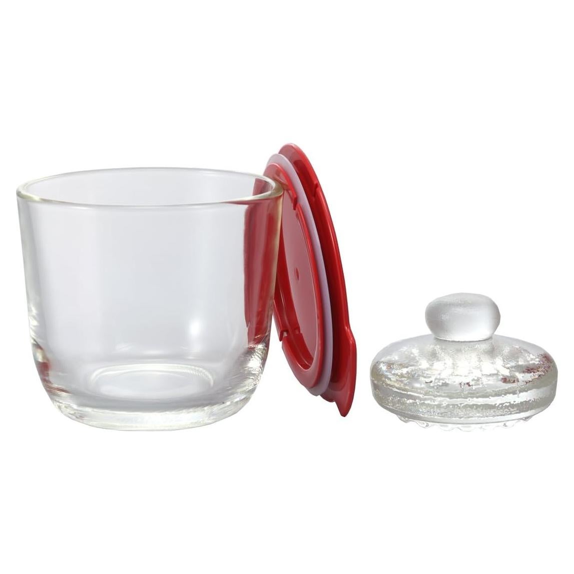 Hario Salting Bowl 500ml Rojo - Apto Microondas y Lavavajillas