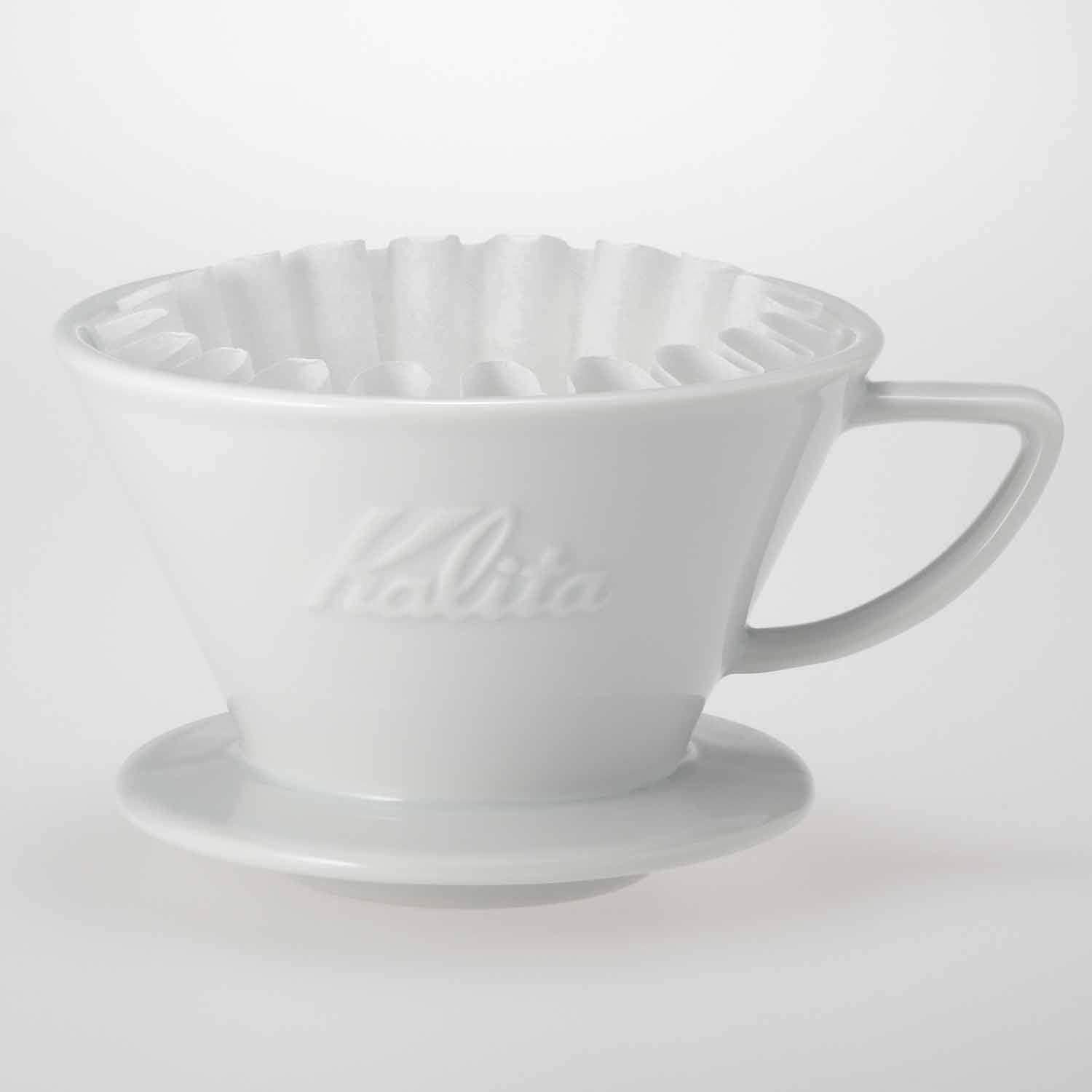Cafetera de Goteo Kalita Wave 185 Manual Cerámica 2-4 Personas
