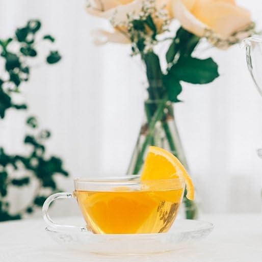 Juego de Taza y Plato Hario 230ml Vidrio Transparente