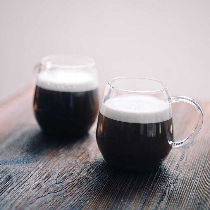 Juego de Tazas de Vidrio Hario Redondo 360ml 2pcs