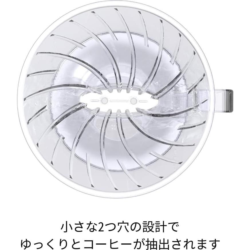 Gotero Hario Dripper Pegasus 03 Transparente Manual 127g