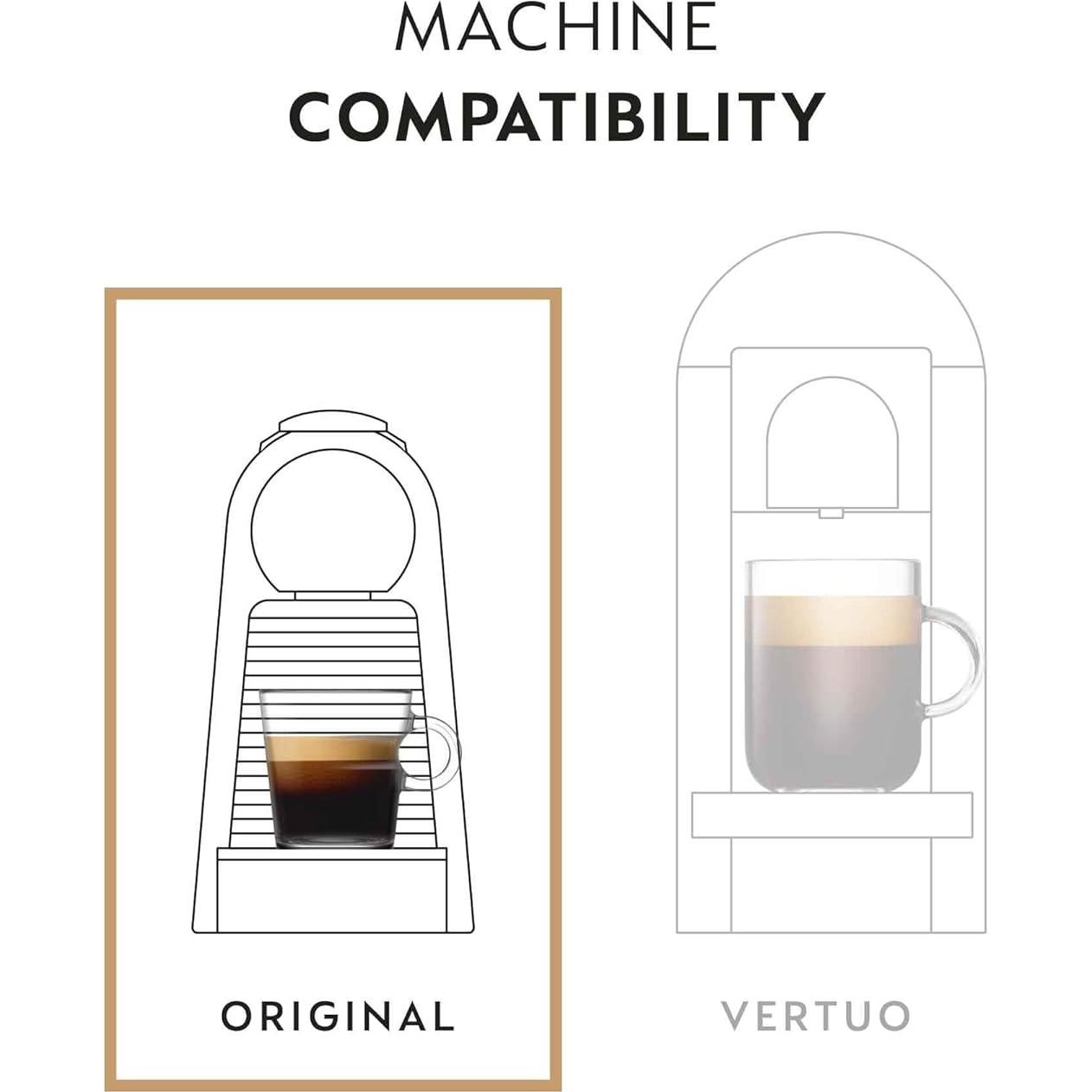 Cápsulas de Café Nespresso Original Vienna Lungo 50 Unidades