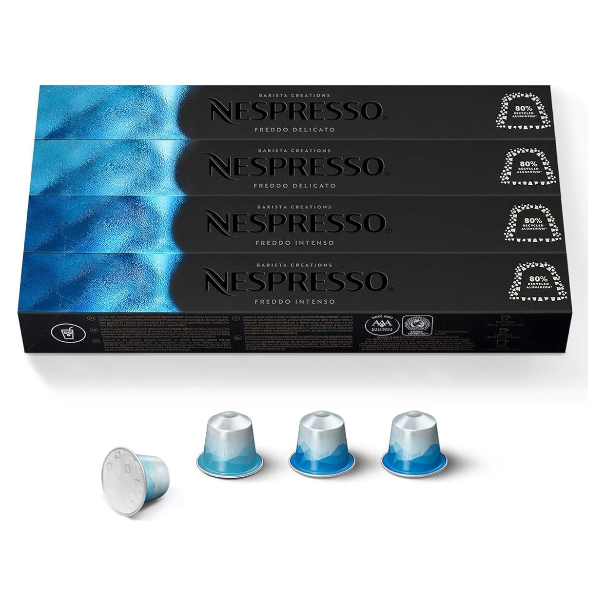 Cápsulas de Café Helado Nespresso Original Line - 40 Unidades