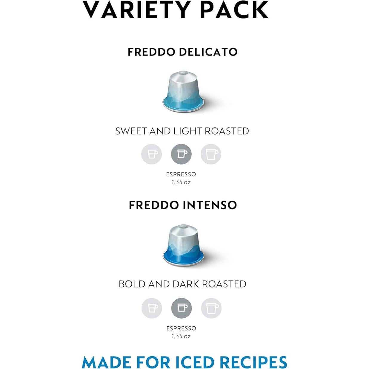 Cápsulas de Café Helado Nespresso Original Line - 40 Unidades