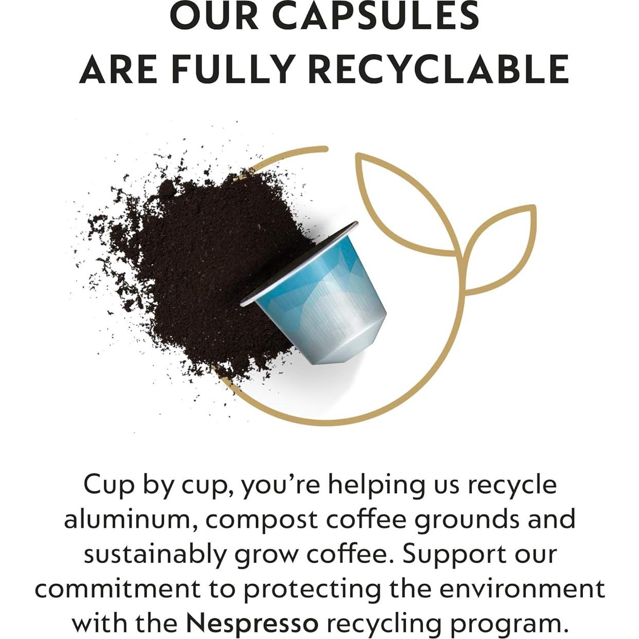 Cápsulas de Café Helado Nespresso Original Line - 40 Unidades