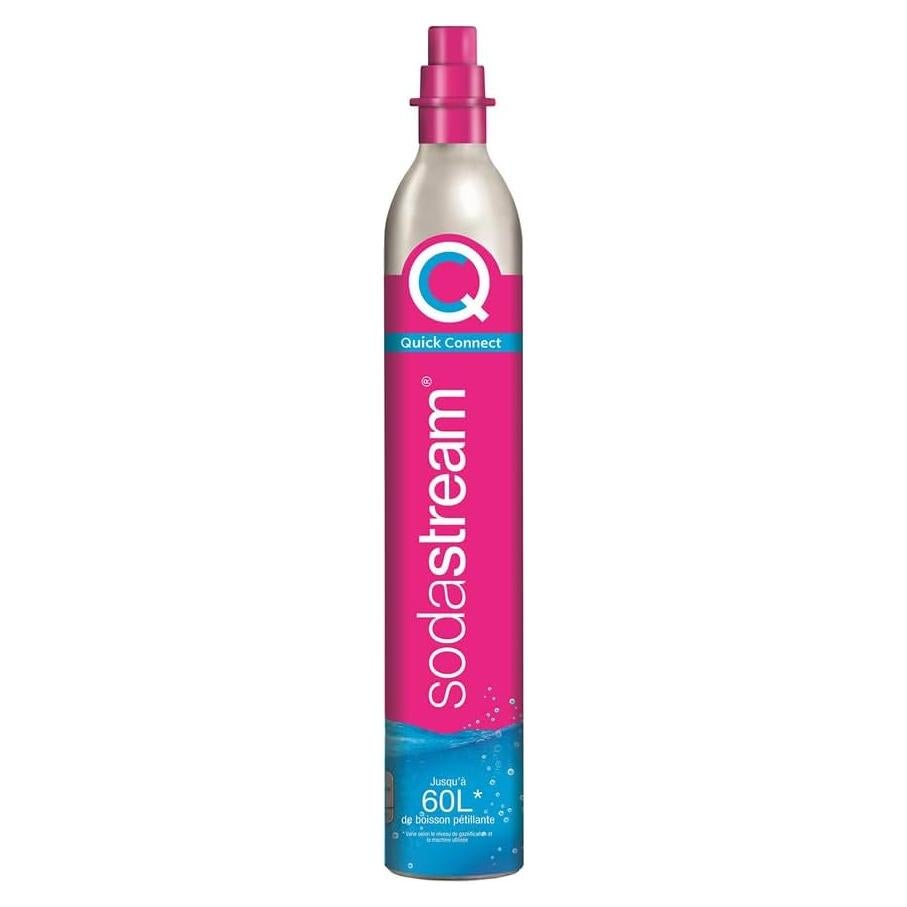 Cilindro de recarga CO2 60L Sodastream Rosa