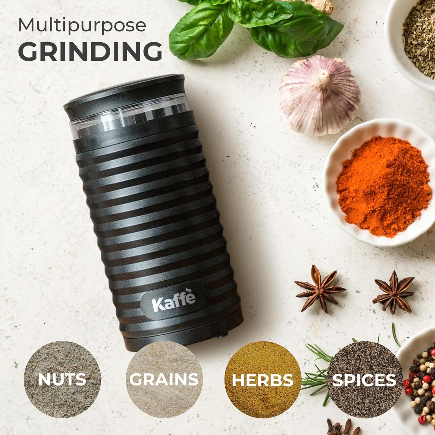 Molinillo de Café Eléctrico Kaffe KF2150 - 100g - Negro