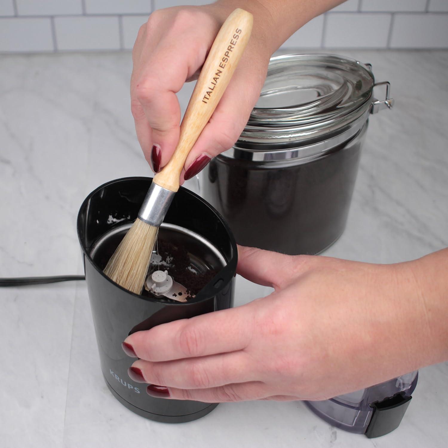 Cepillo de limpieza para café espresso RSVP International 18.7cm