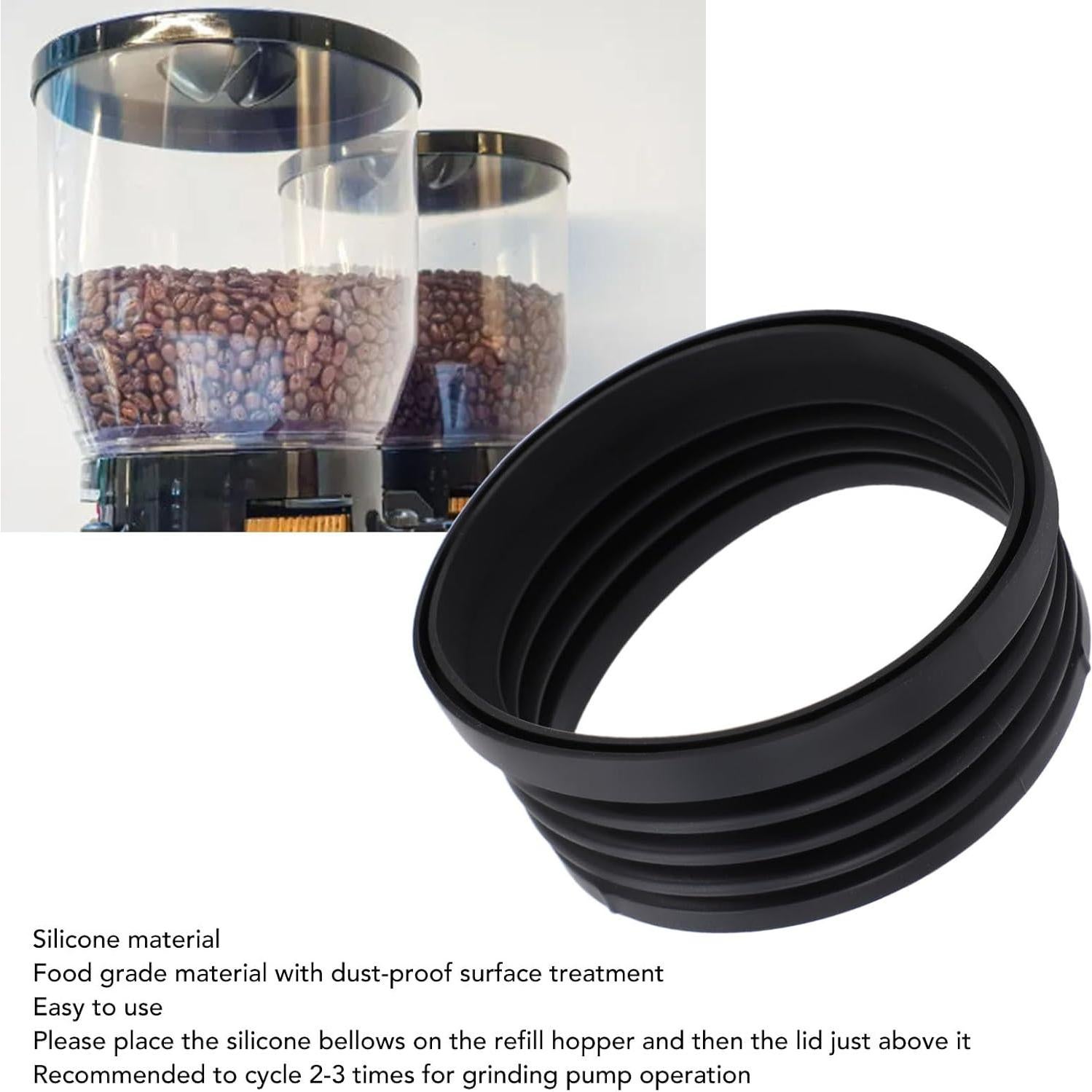 Campana de Silicona para Molinillo de Café CHEOTIME 138g