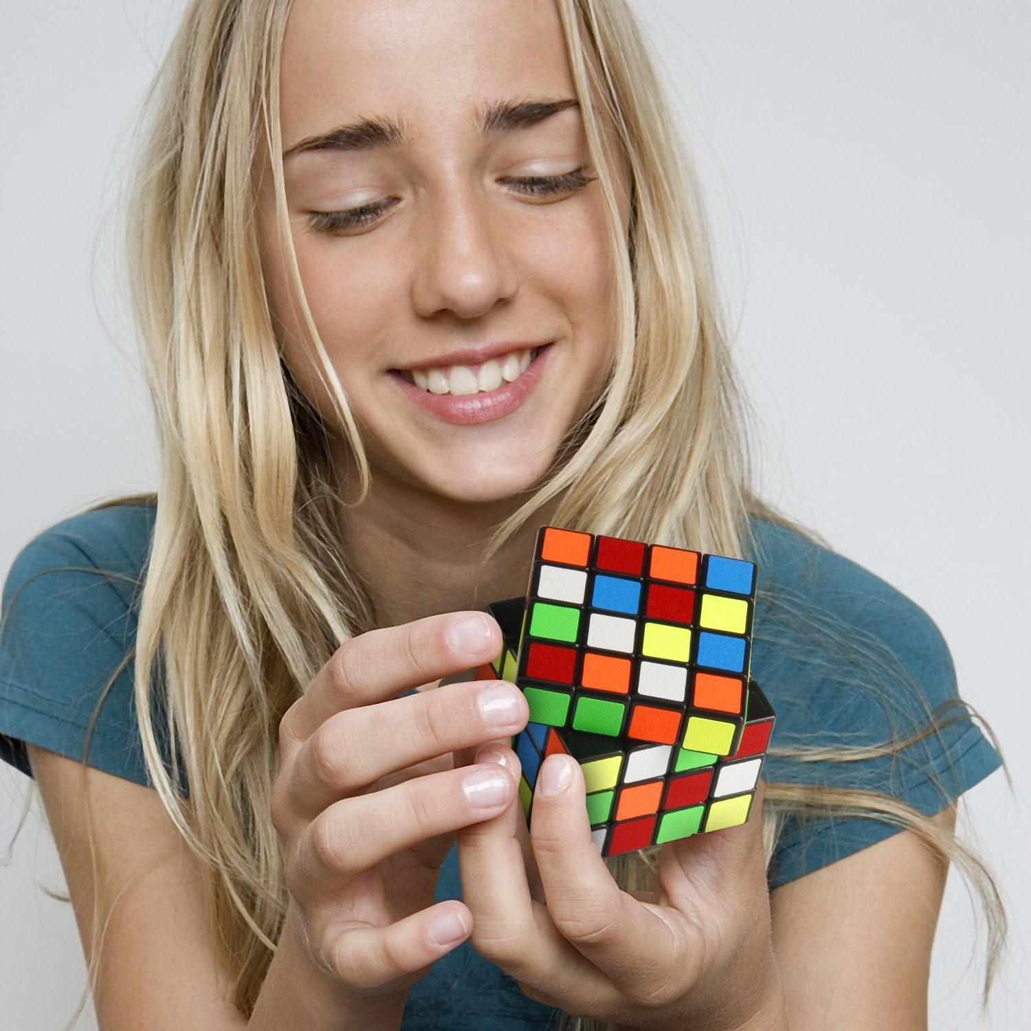 Cubo Mágico Vamslove 4x4x4 Juguete Inteligente para Niños