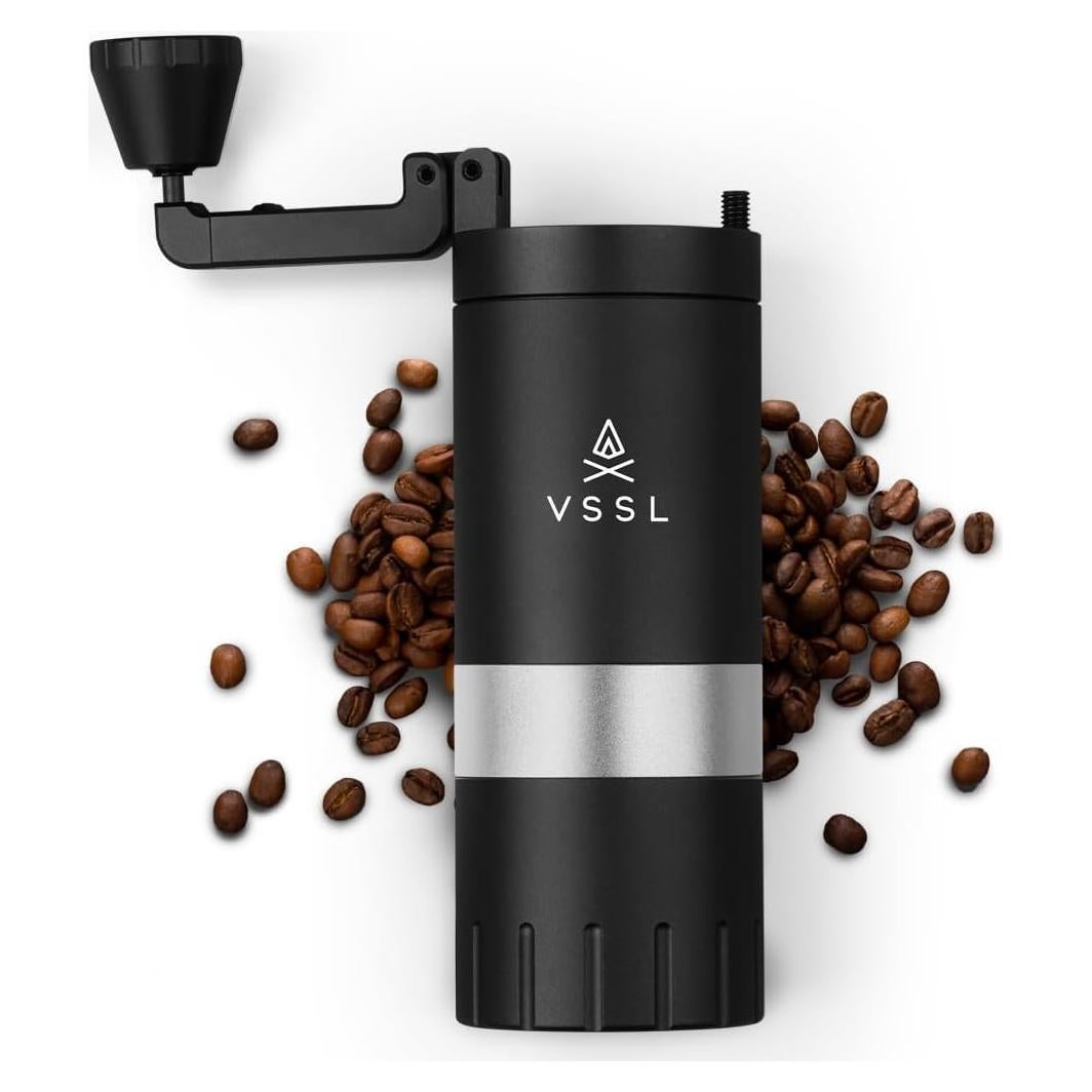 Molinillo de Café Manual VSSL Java G45 - Acero Inoxidable, 45g