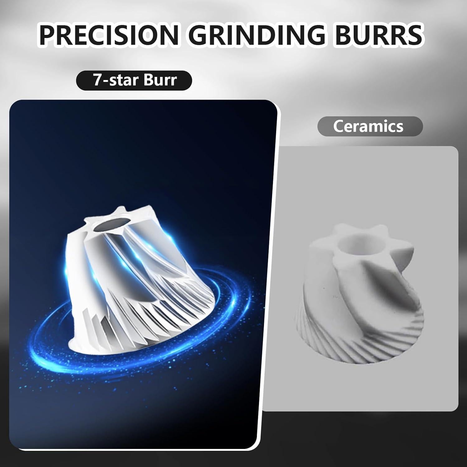 Molino de Café Manual Rollingsurfer C1 - Ajuste Externo, 20g