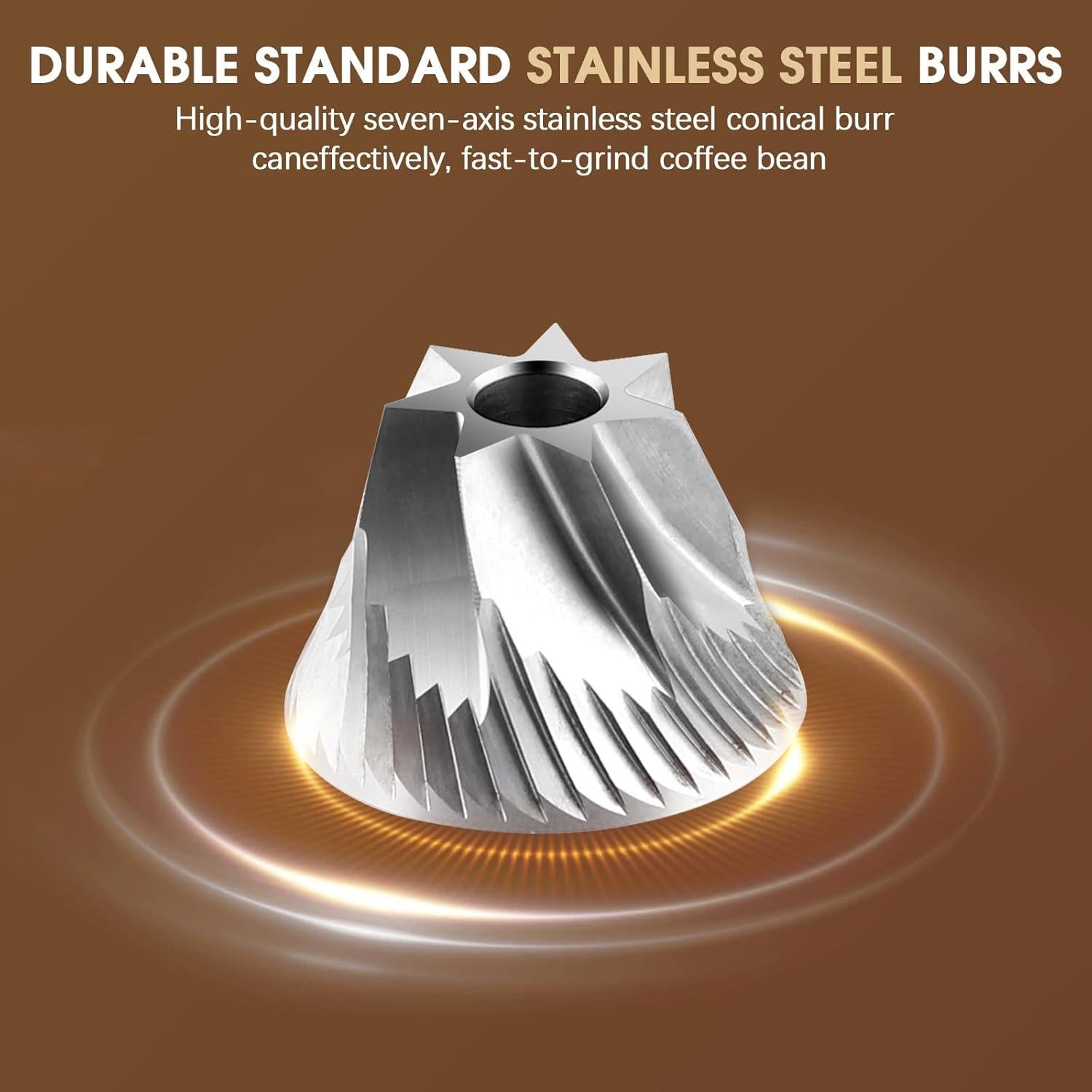 Molino de Café Manual KASHEVI - 60 Niveles de Molienda