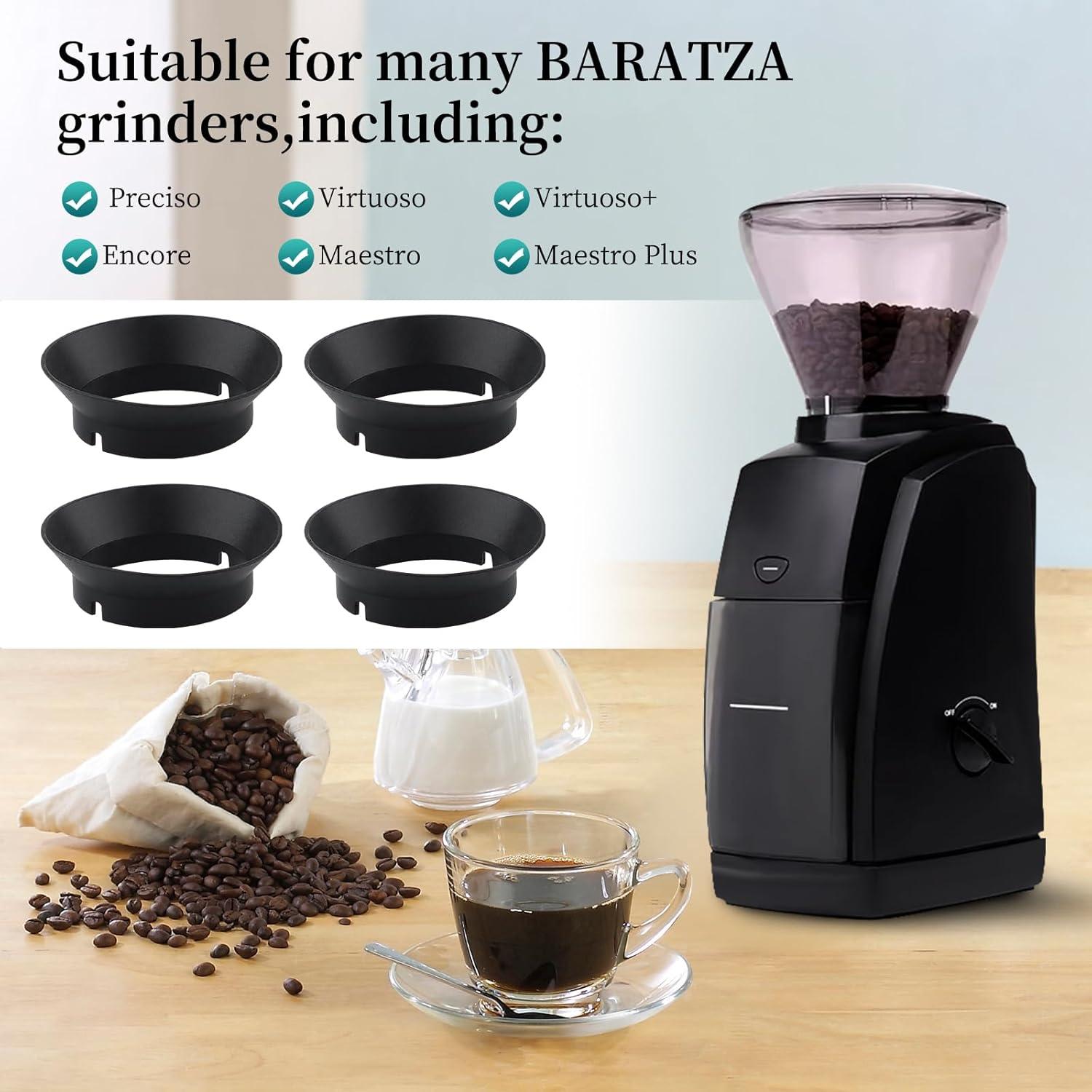 4 Juntas de Silicona para Molinillos Baratza Virtuoso y Encore