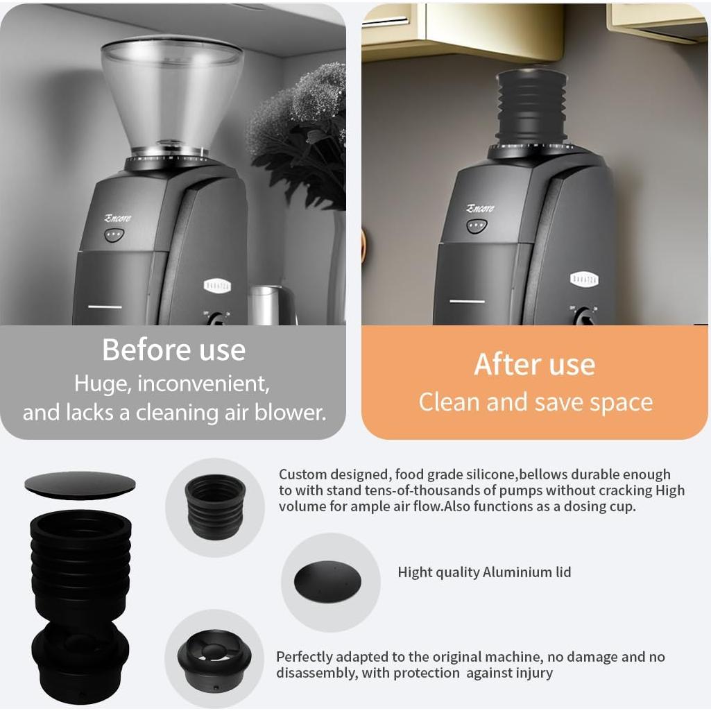 Campana de Silicona Baratza para Molinillo de Café + Accesorios
