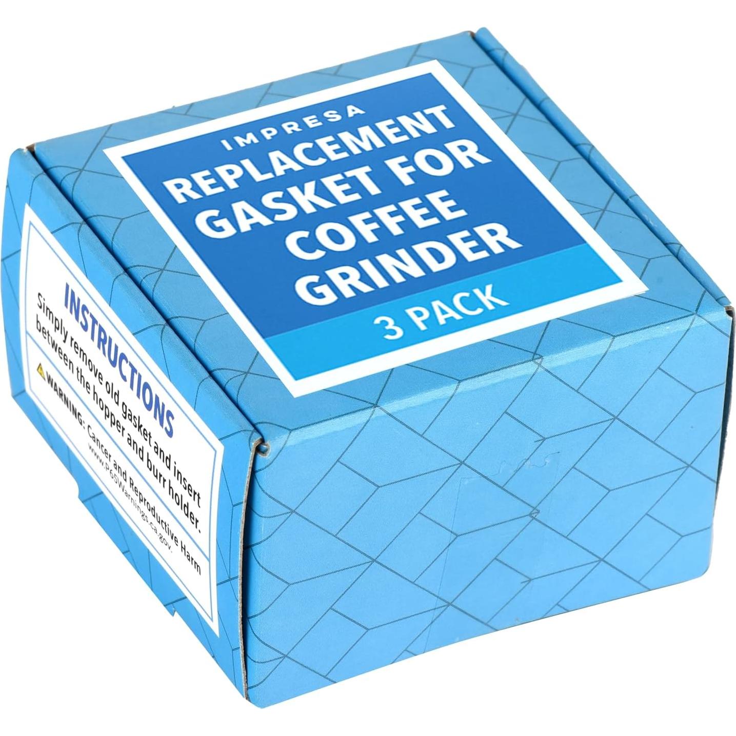 Juego de 3 Gomas de Repuesto IMPRESA para Molinillos Baratza