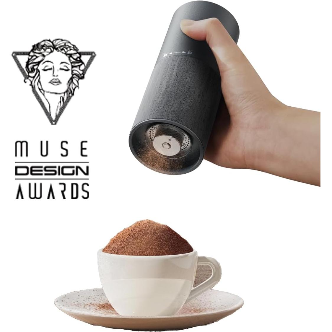 Molinillo de Café Eléctrico CERA+ Portátil para Espresso