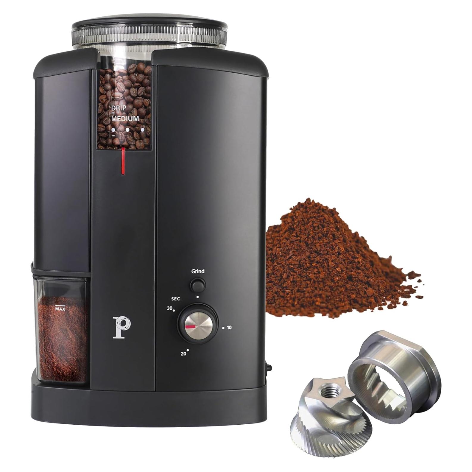 Molino de Café PALICO FCG1317UL 250g Acero Inoxidable Negro Mate