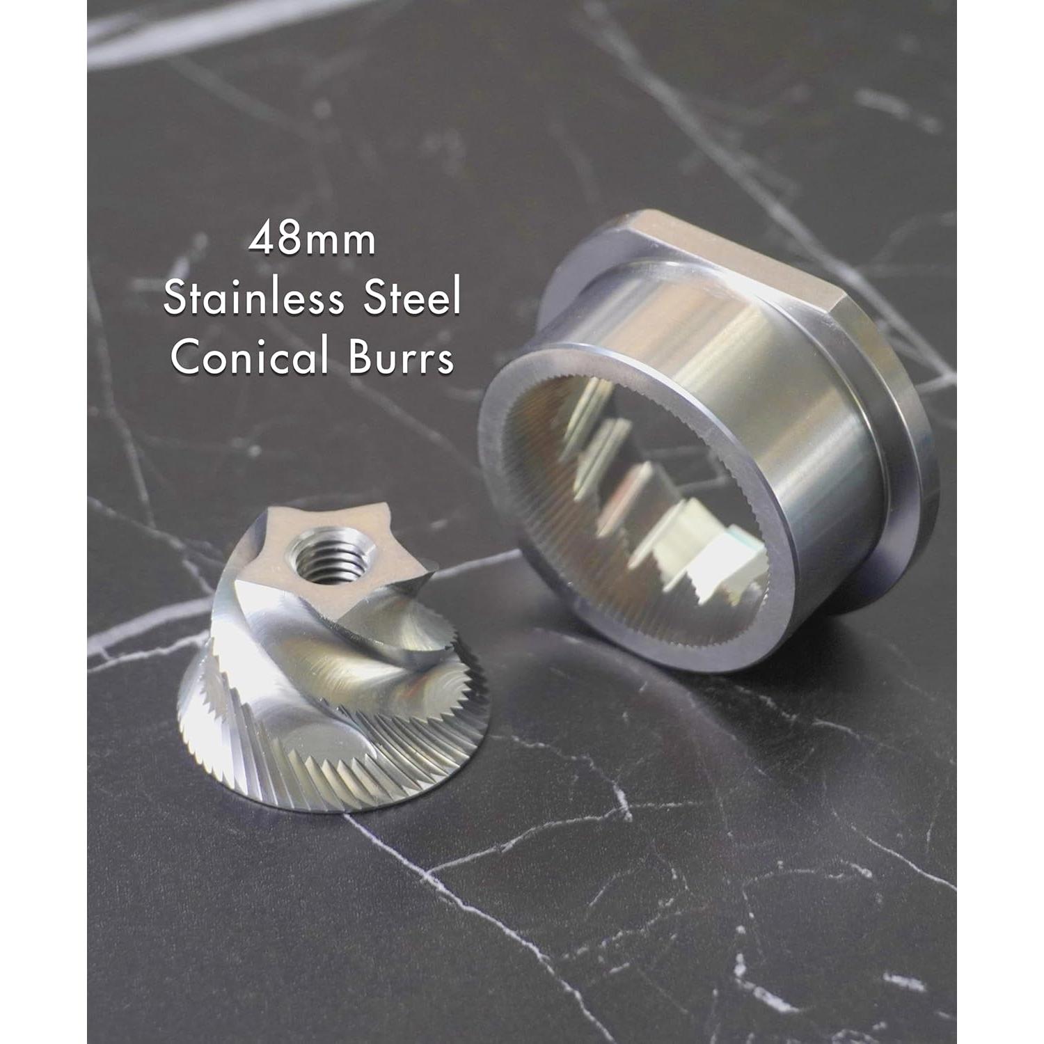 Molino de Café PALICO FCG1317UL 250g Acero Inoxidable Negro Mate