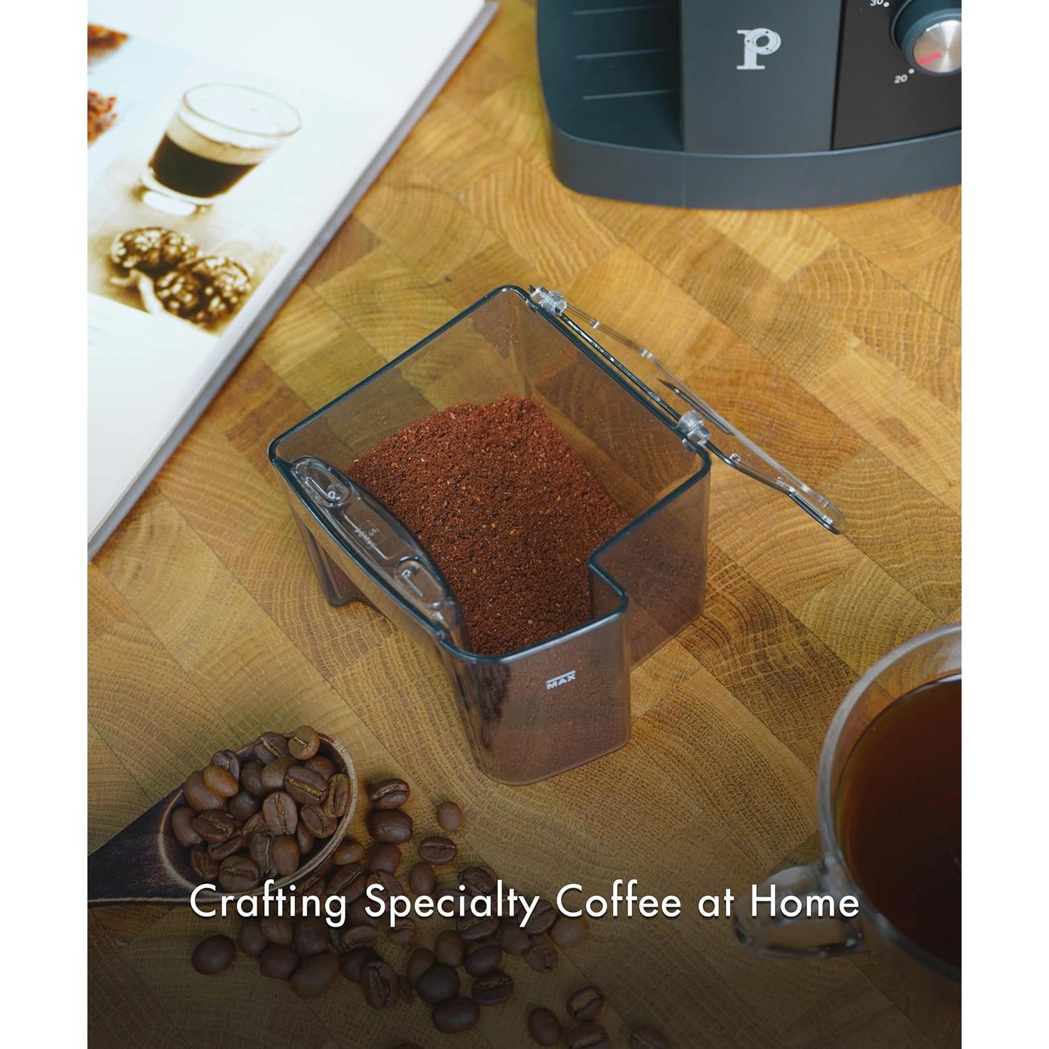 Molino de Café PALICO FCG1317UL 250g Acero Inoxidable Negro Mate