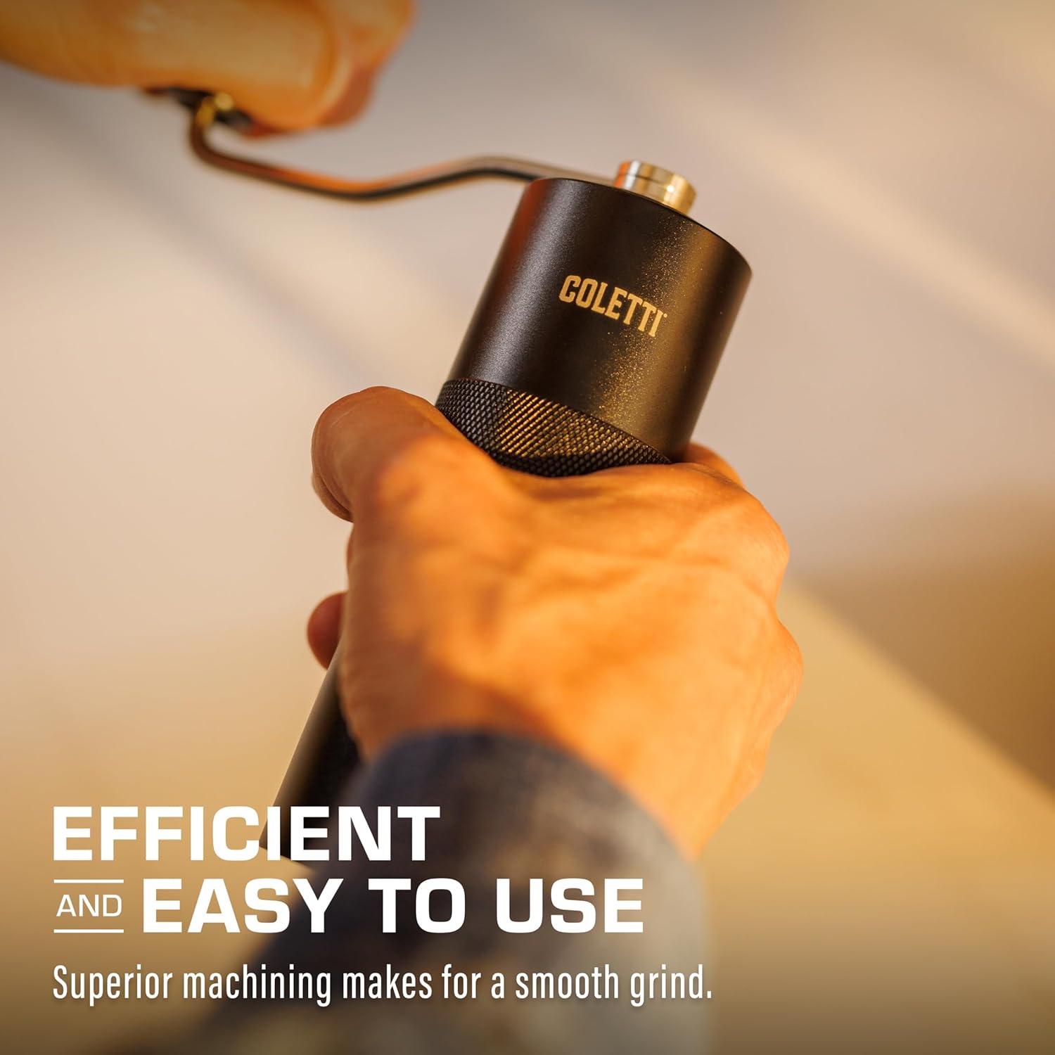 Molinillo de Café Manual COLETTI Crag - Viaje y Camping