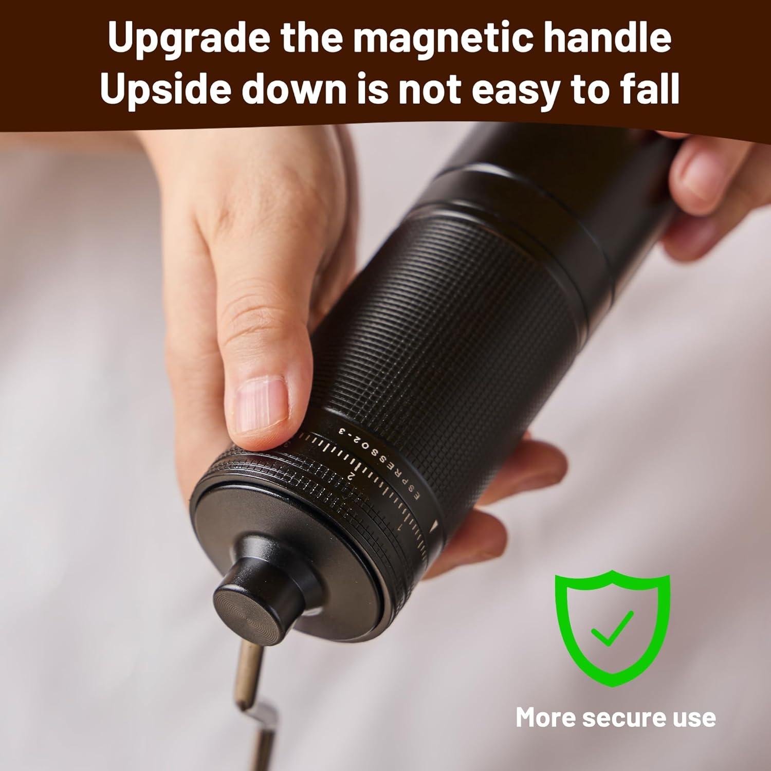 Molinillo de Café Manual Zalnuuk M1 Acero Inoxidable 20g