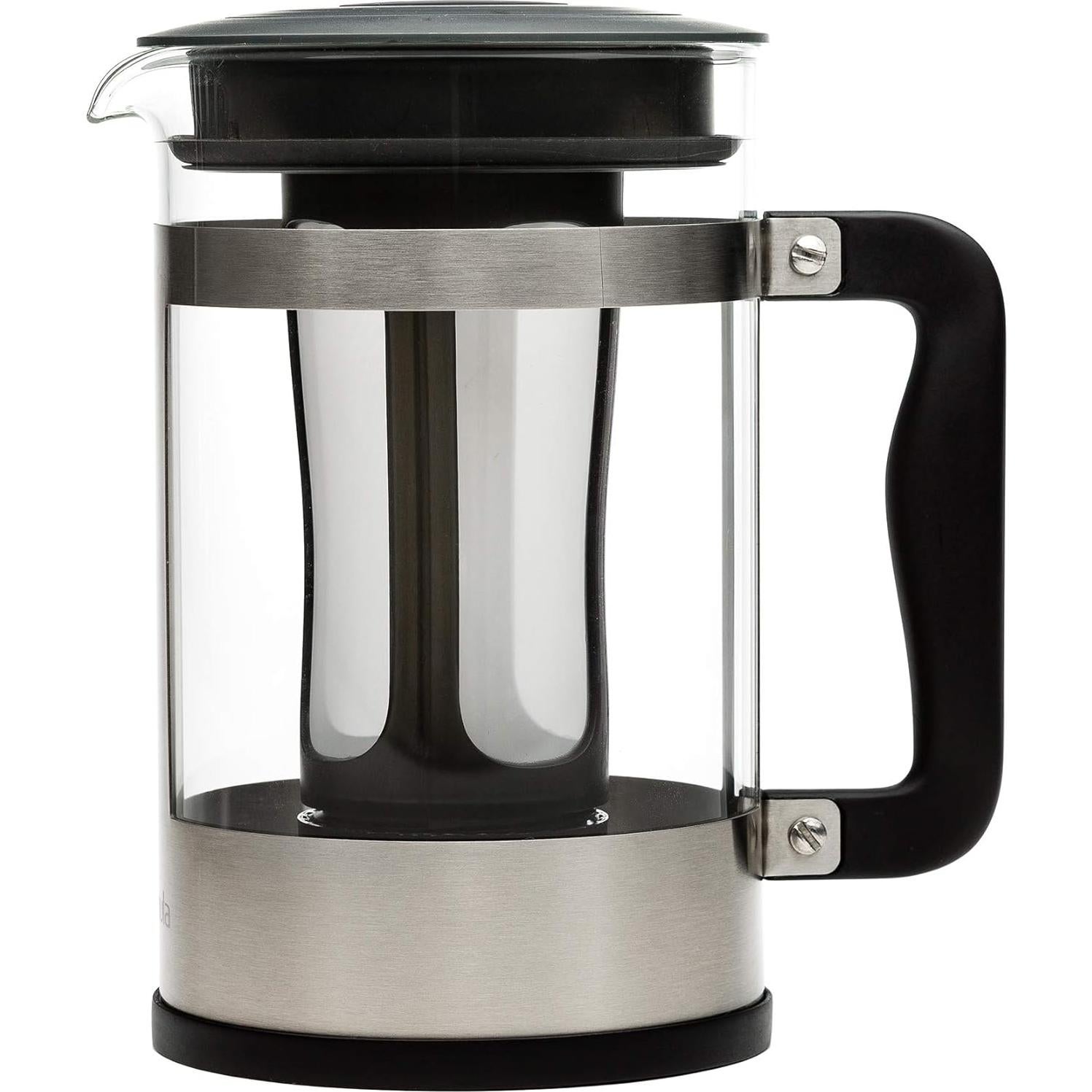 Cafetera 2 en 1 Primula PPBSS-5102 Vidrio Acero Inoxidable 1514ml