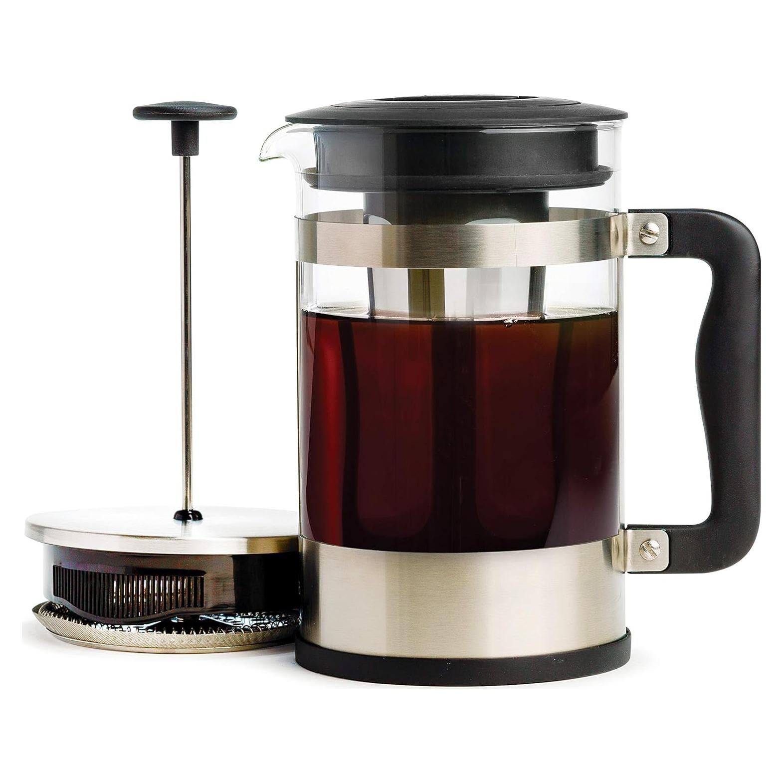 Cafetera 2-en-1 Primula para 6 Tazas, Fría y Prensa Francesa