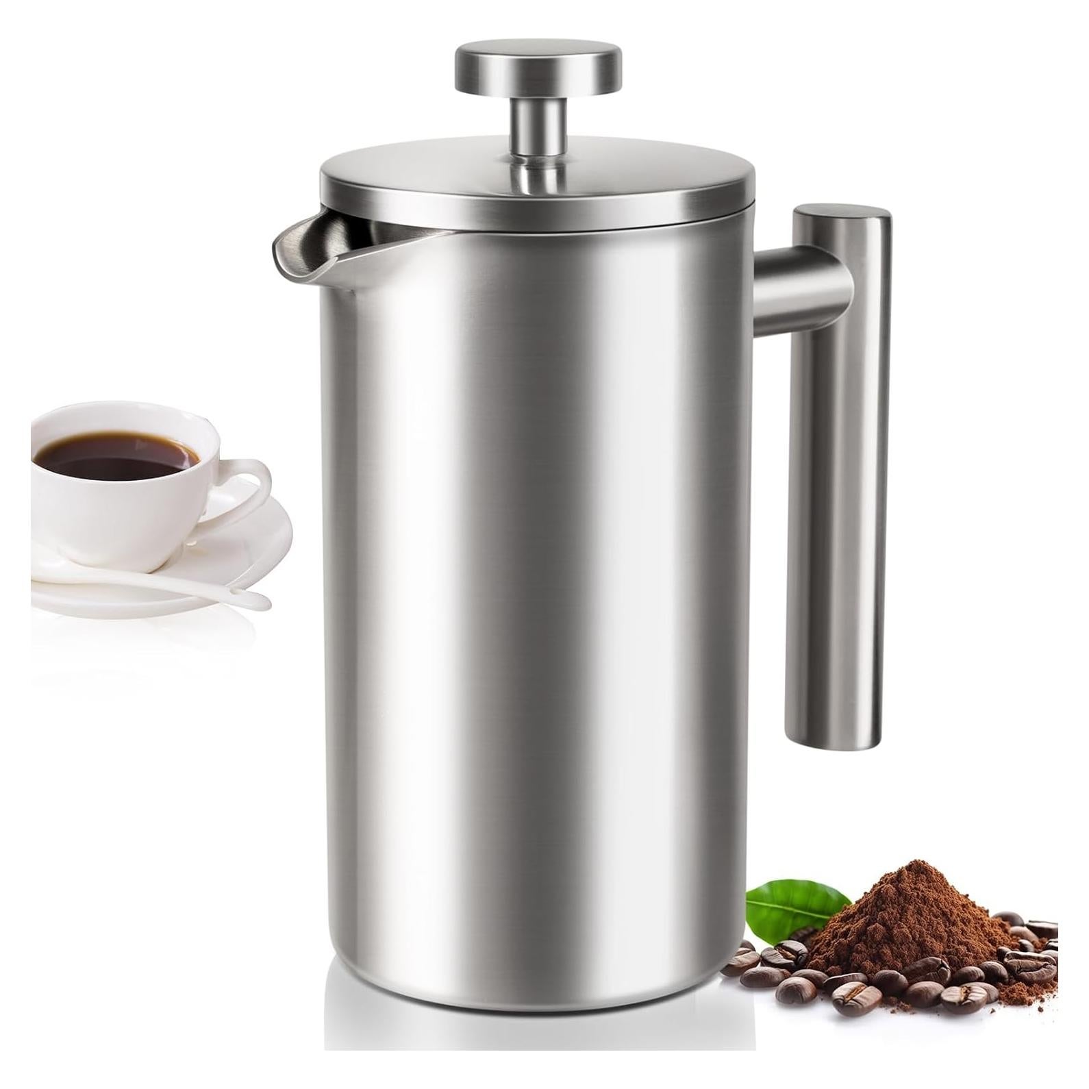 Cafetera Prensa Francesa 350ml SZHETEFU Acero Inoxidable