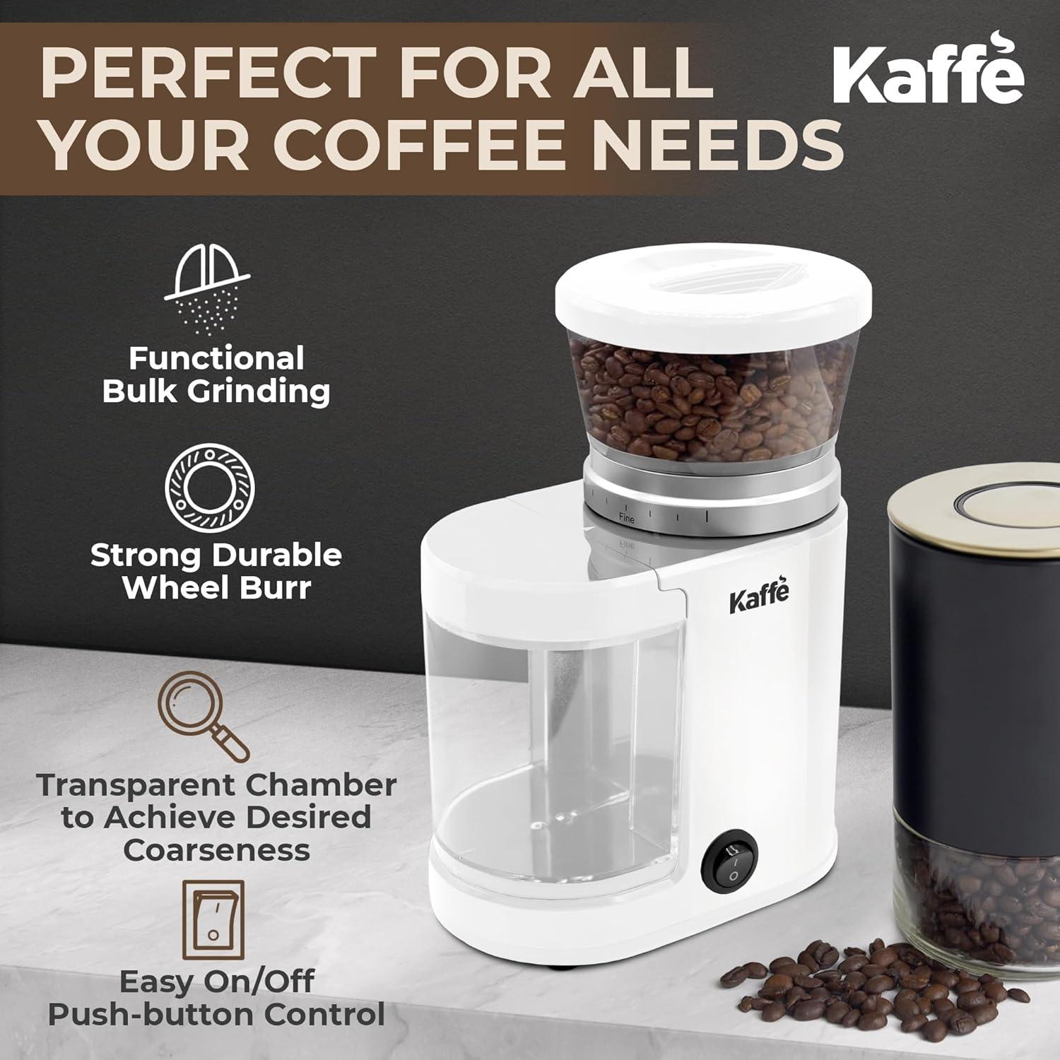 Molino de Café Eléctrico Kaffe KF8024 - 155.9g - Ajustable
