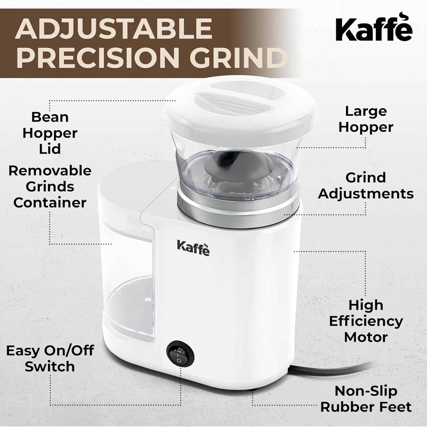 Molino de Café Eléctrico Kaffe KF8024 - 155.9g - Ajustable