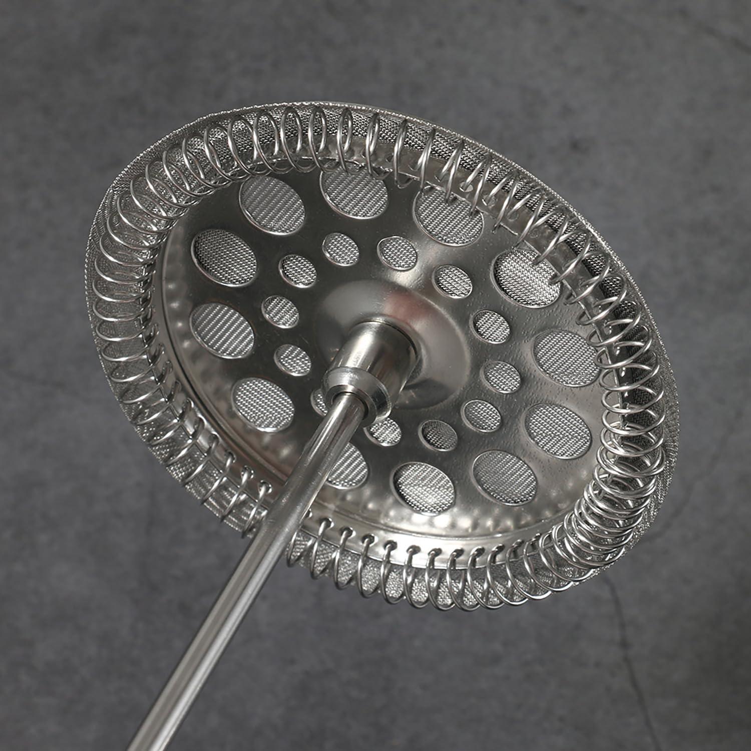 Kit de Reemplazo Prensa Francesa Genérico 5 Piezas Acero Inoxidable 800ml