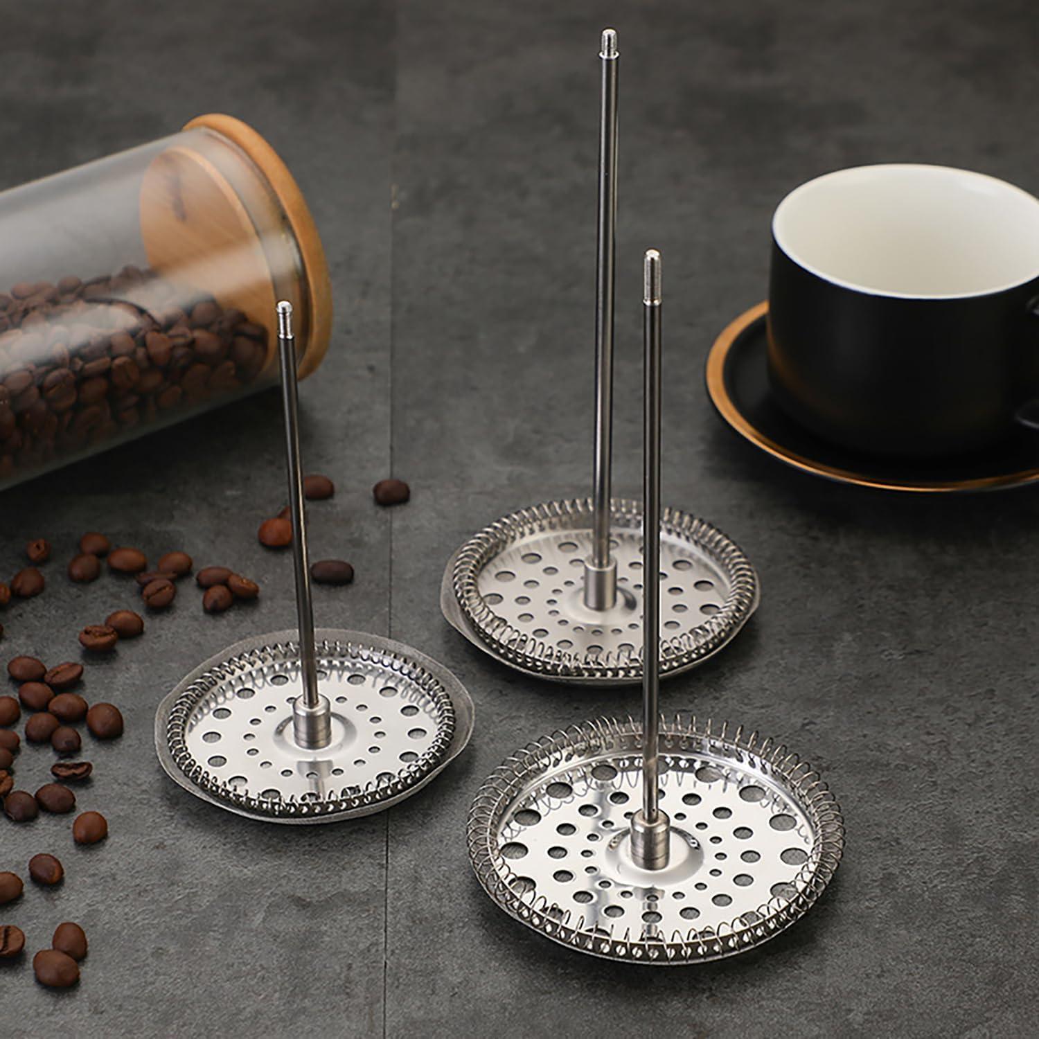 Kit de Reemplazo Prensa Francesa Genérico 5 Piezas Acero Inoxidable 800ml