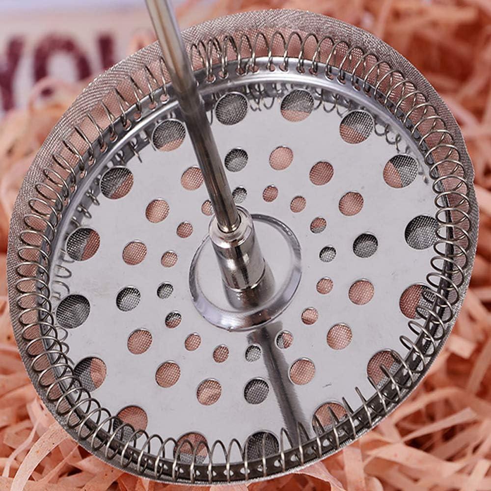 Paquete de 4 Filtros de Acero Inoxidable findTop para Prensa Francesa