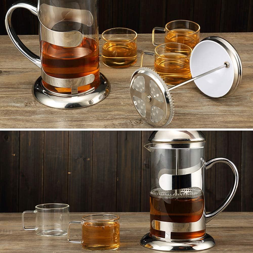 Paquete de 4 Filtros de Acero Inoxidable findTop para Prensa Francesa