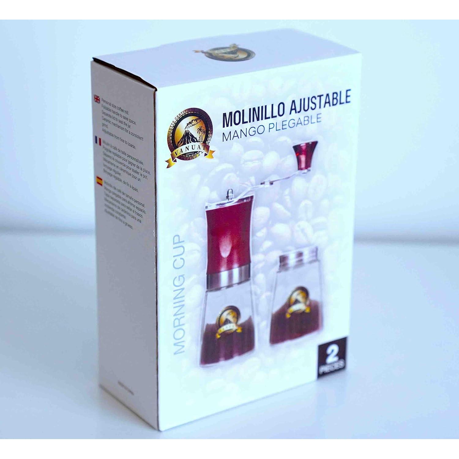 Manual Coffee Grinder Styles Stainless Steel Conical Burr Ceramic Burr Bean Portable Espresso Grinder for Drip Coffee Cold Brew Espresso French Press Turkish Brew Gift Box …