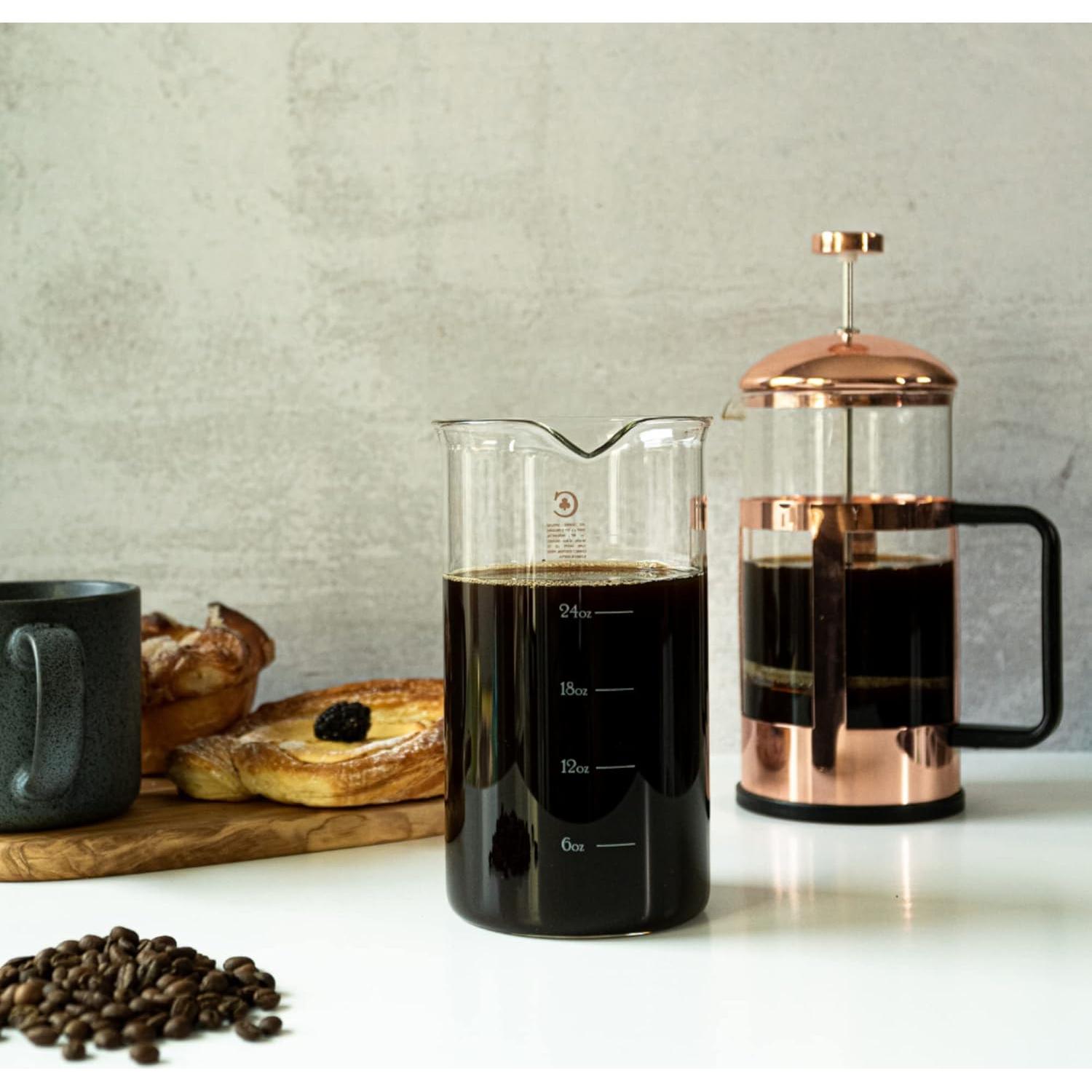 Cristal de Repuesto para Prensa Francesa Cafe Crush Club 1L