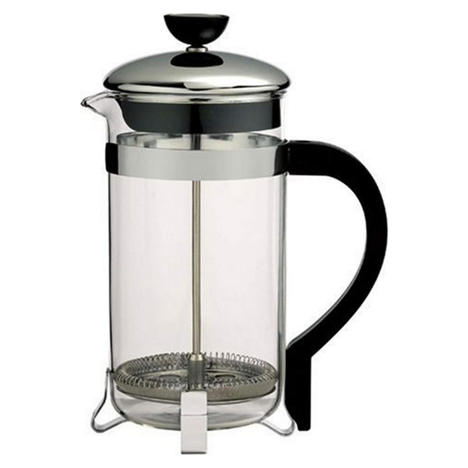 Prensa Francesa Primula de Vidrio 8 Tazas con Mango Negro