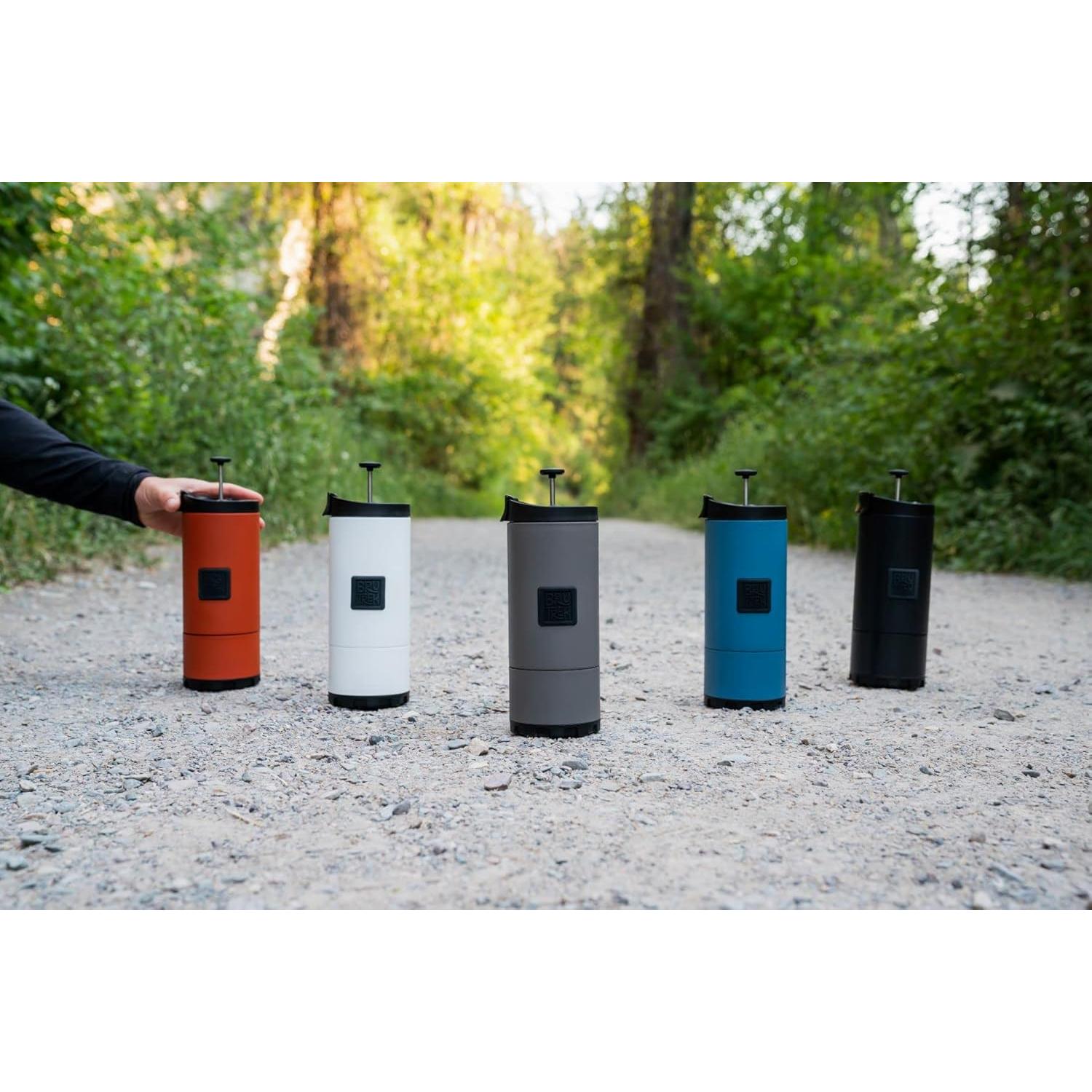 Prensa Francesa BruTrek OVRLNDR 710 ml Aislada Doble Pared