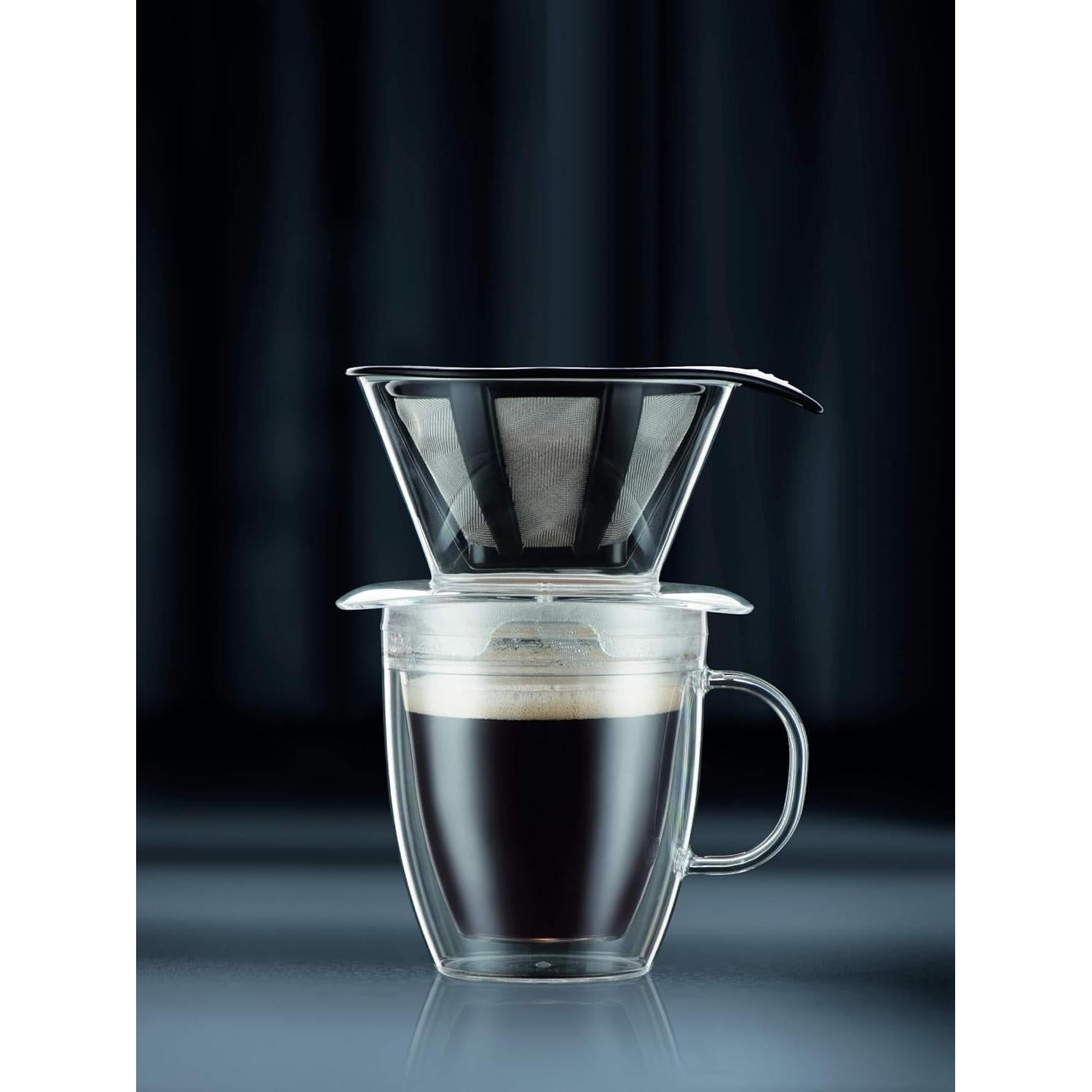 Cafetera de Goteo Bodum 1 Taza con Filtro Reutilizable