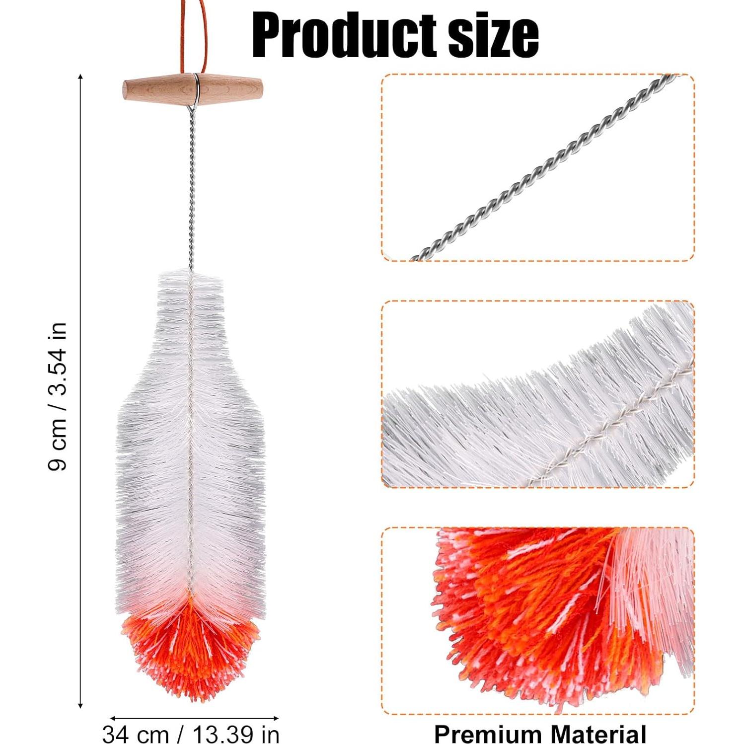 Cepillo para Botellas BOXOB 34 cm Cerdas Antirayaduras
